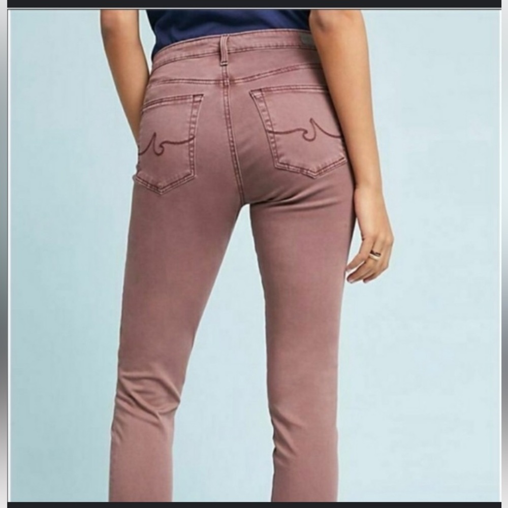 AG Women's Abbey Mid Rise Super Skinny Ankle Jeans
Size 26R